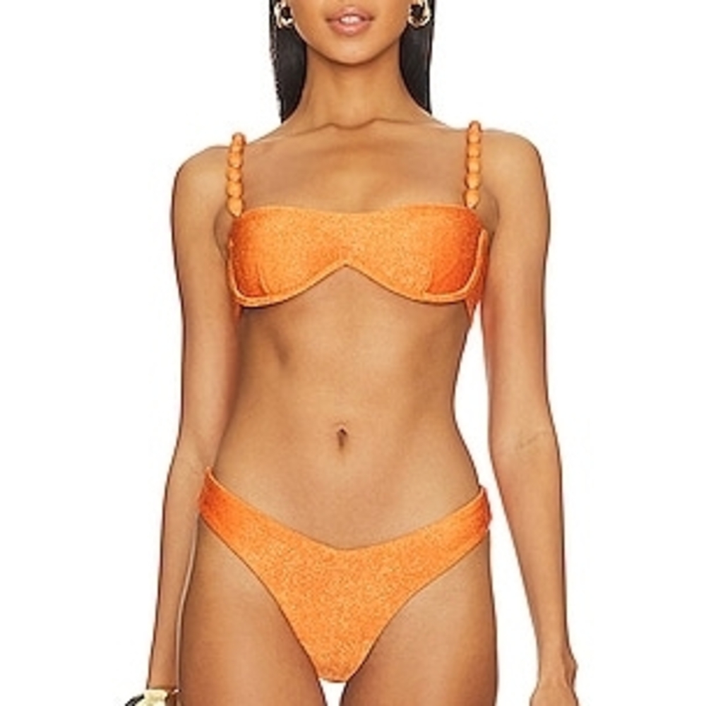 Devon Windsor Vibrant Orange Bikini - image 2